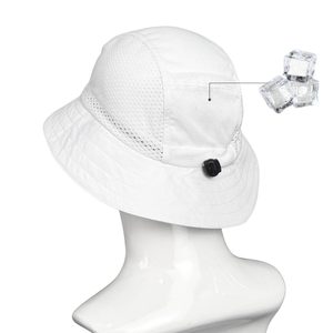 Chapeau Bob en Maille Respirante Imprimé Dessin Animé pour Hommes et Femmes avec Poche Isotherme pour la Pêche et les Sports de Ski en Extérieur - Product Image 2