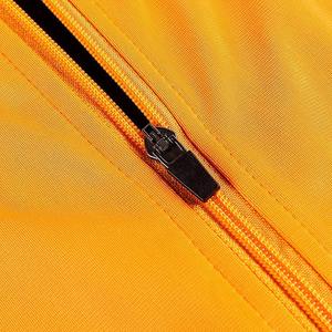 Ensemble de survêtement de sport pour homme en gros, jaune et noir, 2 pièces, extérieur, 100% polyester, séchage rapide, respirant - Product Image 3