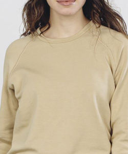 Sudadera deportiva de Color sólido para mujer, venta al por mayor, informal, suelta, cuello redondo, manga larga, Jersey acanalado, frente de invierno - Product Image 5