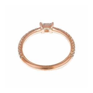 Anillo de diamante Cvd de laboratorio de diseño único de la mejor calidad con pureza de diamante VVS-Vs para anillo de diamante de compromiso para venta al por mayor - Product Image 3