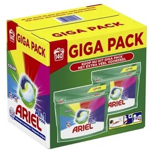 แคปซูลผงซักฟอกแอเรียล ออลอินวัน คัลเลอร์ 140 เม็ด - Product Image 1