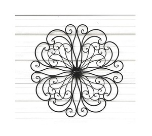 Taille et forme personnalisées Art mural en métal Design moderne Décoration suspendue en aluminium pour le salon pour la maison ou l'hôtel - Product Image 6