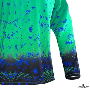 Camisas de Pesca de Manga Larga con Protección Solar UPF 50+, Diseño Nuevo, Impermeables, de Secado Rápido, Transpirables, Hechas a Medida, Ligeras, en Venta - Product Image 5