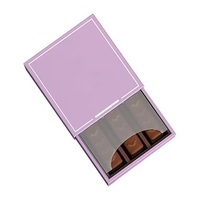 Boîte-cadeau de chocolat de style de tiroir de papier d'emballage, OEM rose d'emballage de boîte de chocolat bienvenue