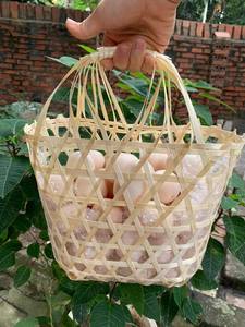 PANIER EN BAMBOU ADAPTÉ À LA DÉCORATION DE MAISON DE VACANCES DE HAUTE QUALITÉ À BON PRIX DU FOURNISSEUR VIETNAMIEN - Product Image 5
