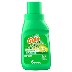 Détergent à lessive liquide Gain + Aroma Boost, parfum original, 10 fl oz, 6 lavages, compatible HE, lot de 12 - Product Image 3