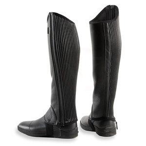 2026 New Arrival Leather Equestrian <b>Chaps</b> <b>Half</b> <b>Chaps</b> Horse Riding Equipment Wholesale Price OEM Service By Toffy Sports - Product Image 1