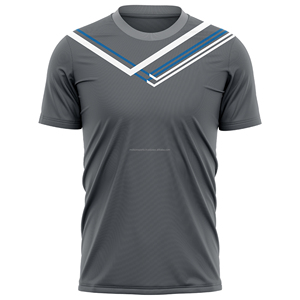 Camiseta personalizada de entrenamiento de gimnasio superventas camiseta de alta calidad secado rápido correr 100% poliéster con sublimación de algodón - Product Image 2