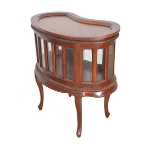 <b>Oval</b> <b>Coffee</b> <b>Table</b> with Serving Board Wooden Center <b>Table</b> Kidney Tea <b>Table</b> at Friendly Prices for Living Room Home Furniture - Product Image 6