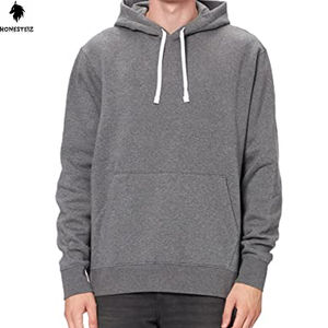 Sudaderas de lana de peso pesado personalizadas para hombres Sudadera con capucha de gran tamaño atlética lavada para invierno Sudaderas con capucha a juego para parejas - Product Image 1