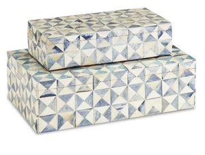 Boîte d'emballage cadeau de fête de Noël de mariage boîte à bijoux de finition incrustée d'os de haute qualité 2025 - Product Image 4