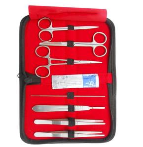 Juego de Instrumentos Quirúrgicos de Acero Inoxidable de Primera Calidad para Disección Médica Manual con Certificación CE para Universidades - Product Image 2