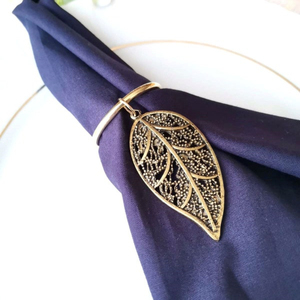 Produits les plus vendus acheter directement usine indienne bas taux ancre ronds de serviette argent nickel pour les dîners de vacances - Product Image 5