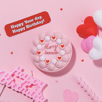 Crème Cushion Coréenne Végane Merrymonde HAPPY YOUR DAY Effet Blanchissant Éclaircissant Peau Radieuse Correction Adhésion - Meilleure Vente