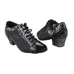 Modello 1643 lesss scarpe da ballo morbide e da ballo latino molto fini per solette Salsa e sala da ballo in gomma e PU - Product Image 1