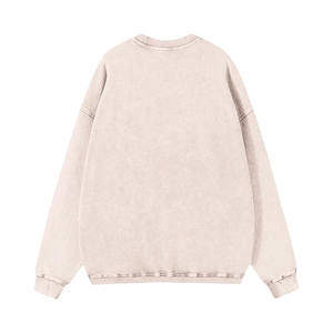 Meilleure vente T-shirt vintage pour homme délavé à l'acide personnalisable 100% coton manches longues surdimensionné T-shirt uni délavé à l'acide manches longues - Product Image 6