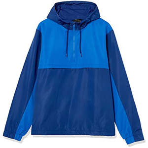 Veste coupe-vent imperméable à capuche pour homme, anti-UV, service OEM personnalisé, coupe ample, tissu durable - Product Image 4