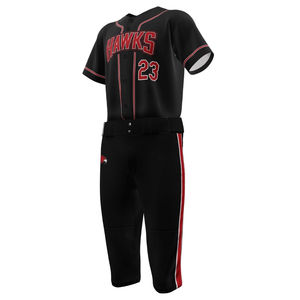 Maillot de baseball personnalisé pour homme adulte, 100 % polyester, tissu respirant et à séchage rapide de 300 g avec impression de nom, produit OEM - Product Image 6