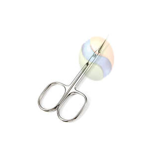 Ciseaux à cuticules en acier inoxydable ultra-affûtés, outil de beauté professionnel, vente en gros de ciseaux à cuticules professionnels - Product Image 1