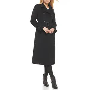 Vente en gros Veste hiver en fourrure Manteau long en laine pour femme Parkas à bulles pour femme Parka à capuche pour femme