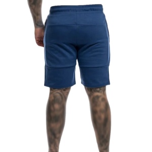 กางเกงขาสั้นออกกำลังกายผู้ชายผ้าขนสัตว์แบบสั่งทำพิเศษ เอวสูง ระบายอากาศได้ดี กันน้ำ มีกระเป๋าซิป เหมาะสำหรับเล่นกีฬาและออกกำลังกายในยิม - Product Image 4