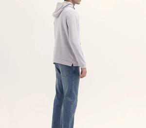 Sweats à capuche pour hommes surdimensionnés pour l'hiver Logo personnalisé Streetwear Hip Hop Style Drop Shohulder OEM - Product Image 4