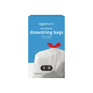 Sacs poubelles de cuisine à cordon de serrage de 13 gallons, qualité supérieure, robustes, qualité export, vente en gros - Product Image 5