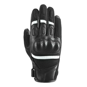 Gants de moto d'hiver unisexes à manches courtes ventilés, respirants, imperméables, en cuir véritable noir, blanc, rose, pour la course automobile - Product Image 2