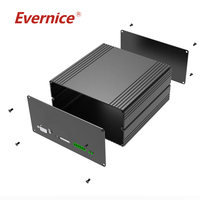 Boîtier en aluminium anodisé pour usinage CNC Boîtiers d'instruments électroniques Boîte de jonction Boîtier PCB