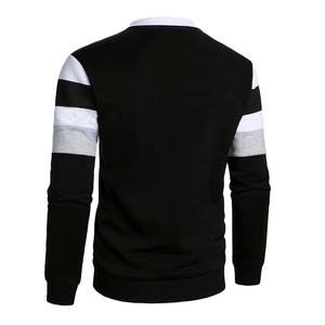Sudadera de Cuello Redondo para Hombre, Invierno, Algodón y Poliéster, Manga Larga, Térmica, Transpirable, Forro Polar Grueso, Logotipo Personalizado, Ecológica, Color Sólido 2026 - Product Image 4