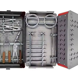 Kit de Instrumentos Quirúrgicos Ortopédicos para Placa Anterior de Calidad Premium, Acero de Alta Gama, Manual, Certificado CE - Product Image 3