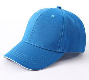 Casquette de papa en coton 6 panneaux bon marché pour bébés brodée à la main Sporty Sandwich Promotion apposée broderie en tissu - Product Image 6