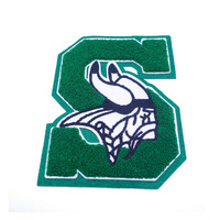 Patch de veste letterman moelleux personnalisé veste universitaire chenille