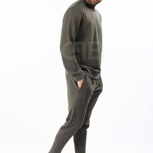Meilleure qualité hommes survêtement nouveau Design respirant 100% coton bas quantité minimale de commande en gros fabriqué au Pakistan - Product Image 2