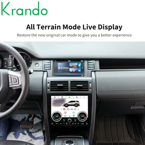 Krando 9 "écran de contrôle AC de voiture pour <span class=keywords><strong>Range</strong></span> <span class=keywords><strong>Rover</strong></span> <span class=keywords><strong>Discovery</strong></span> <span class=keywords><strong>Sport</strong></span> <span class=keywords><strong>2015</strong></span> - 2022 plus récent panneau de climatisation climatique LCD tactile HD - Product Image 4