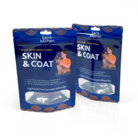 Sachet Doypack Personnalisé Écologique Imprimé avec Fermeture Zip Refermable pour Aliments pour Animaux (Chats, Chiens), Sushi et Chewing-gum
