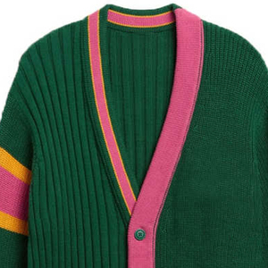 Soft <b>Sweater</b> With Custom Colours & Embroidered Knit <b>Cardigan</b> <b>Sweater</b> For Casual Sorority fraternity College Varsity <b>Sweater</b> - Product Image 2