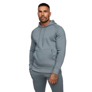 Plain <b>Thick</b> 360gsm Boxy Blank Autumn <b>Mens</b> Oversized <b>Fleece</b> Custom Hoodie Heavyweight Regular Length Eco-Friendly - Product Image 1