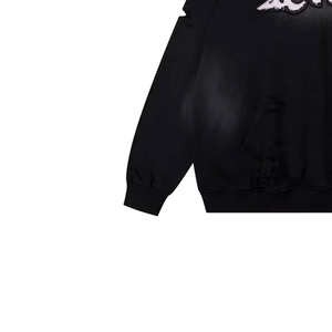 Vente en gros 100% sweat à capuche en molleton de coton pour hommes grande taille logo personnalisé brodé surdimensionné Gym Fitness Design hiver numérique - Product Image 6