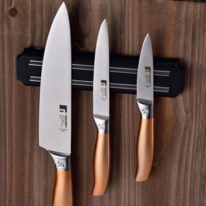 Juego de Sartenes PIXEL Chef (24x4.5cm) + 3 Cuchillos de Acero Inoxidable con Soporte Magnético + 5 Utensilios de Cocina de Silicona - Product Image 4