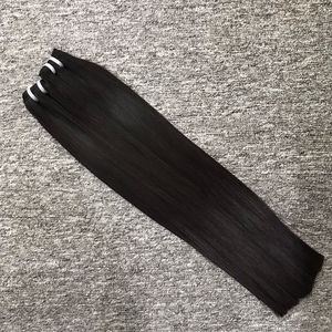 Venta al por mayor 100% virgen vietnamita de alta calidad natural recto doble dibujado extremos extensiones de cabello humano cinta - Product Image 4