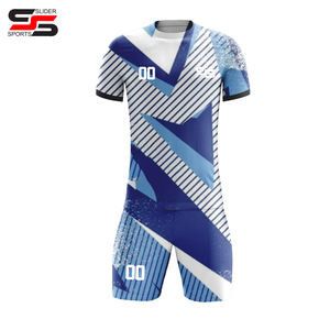Conjunto Deportivo de Fútbol Sublimado para Hombre, Camisetas Deportivas, Conjunto de Fútbol para Equipo, Pantalones Cortos de Fútbol - Product Image 3