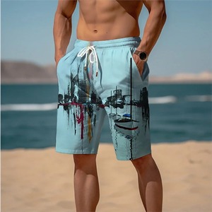Short de sport d'été décontracté pour hommes, respirant, plage, fitness, basket-ball confortable - Product Image 6