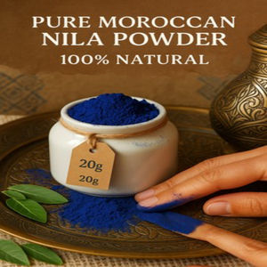 Poudre de Nila marocaine originale pour éclaircir et blanchir la peau, formule naturelle qui aide à éliminer les taches brunes et à stimuler l'éclat en toute sécurité. - Product Image 3