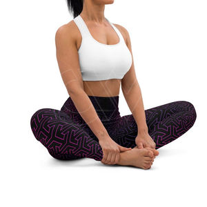 Ensemble de yoga respirant pour femmes de marque privée ensemble de yoga pour femmes à usage extérieur ensemble de yoga confortable pour femmes - Product Image 3