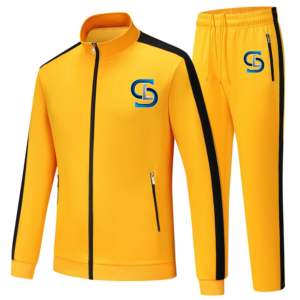 Conjuntos de chándal deportivo de talla grande para hombre al por mayor de fábrica, chándales de alta calidad en blanco para hombre, chándal con logotipo personalizado para hombre - Product Image 1