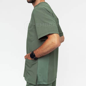Meilleures ventes d'uniformes hospitaliers pour hommes, vêtements confortables avec un nouveau style à bas prix - Product Image 4