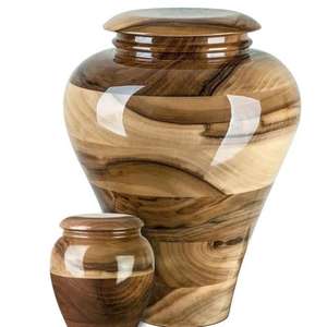Vente en gros de cercueils en palissandre personnalisés urnes artisanales de luxe pour les cendres humaines et animales disponibles au prix de gros de l'Inde - Product Image 2