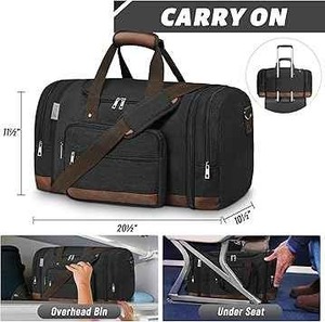 กระเป๋าทรงดัฟเฟิลผ้าไนลอนนีโอพรีนทันสมัยพร้อมสไตล์ธุรกิจกันน้ำสีที่เป็นเอกลักษณ์สำหรับผู้ใหญ่กีฬากลางแจ้งการเดินทางแบกเป้ - Product Image 3