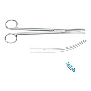 Tijeras operativas Sims-Martin de acero inoxidable de alta calidad, instrumentos quirúrgicos curvos de 8,5 pulgadas - Product Image 2